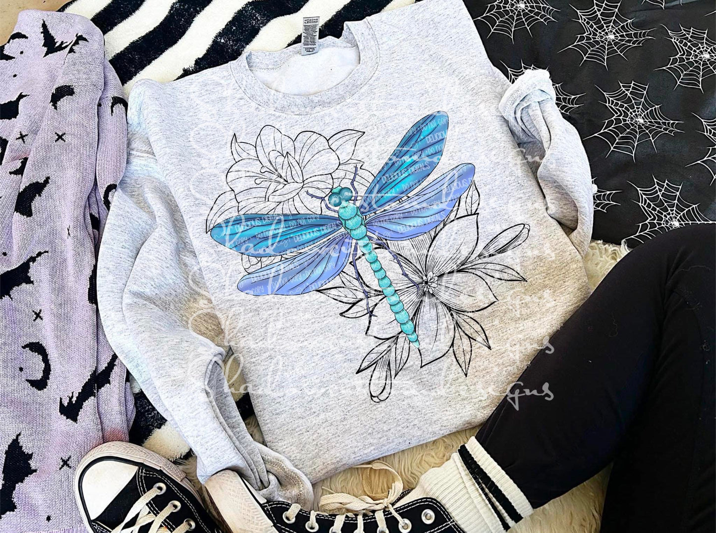 Dragonfly Flower Shirt