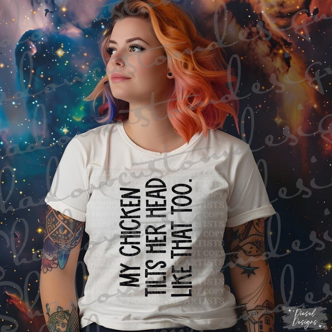 Tilts Her Head Like That Too Shirt