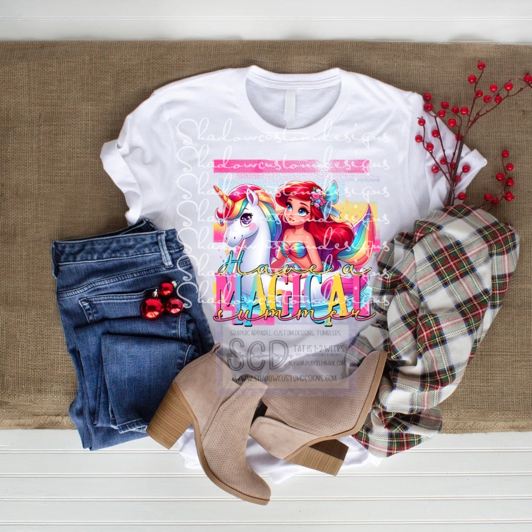 Red Have a Magical Summer Shirt