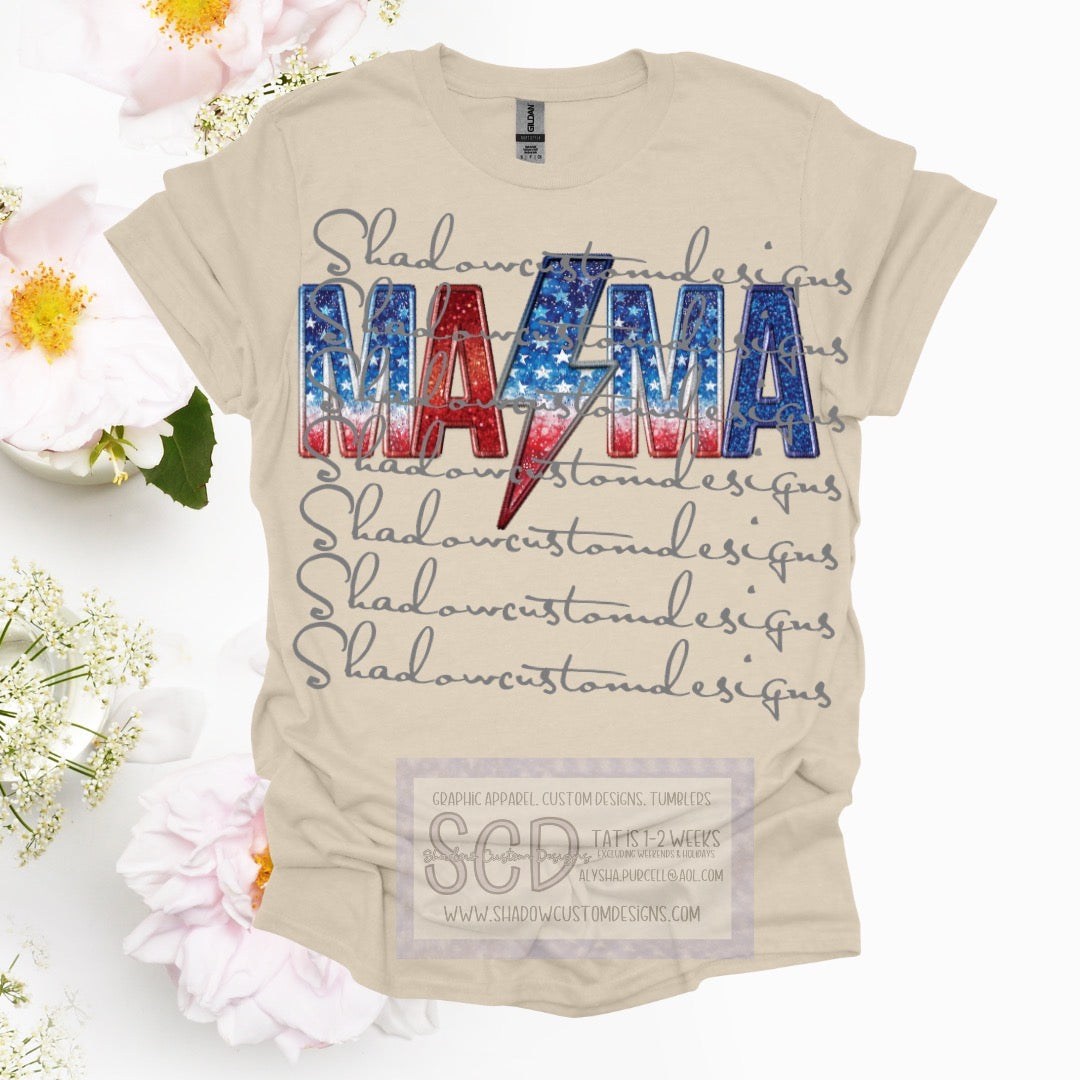 RWB Mama Shirt