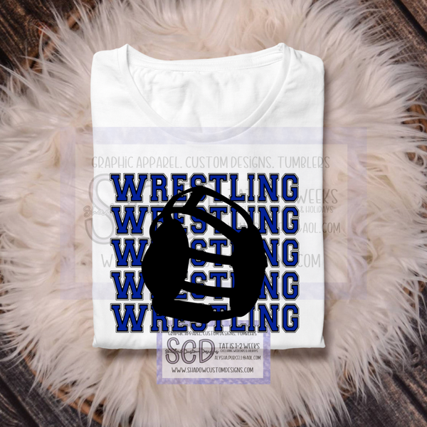 Stacked Wrestling Shirt