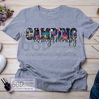 Camping is my Therapy Shirt