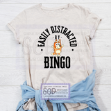 Easily Distracted Bingo Shirt