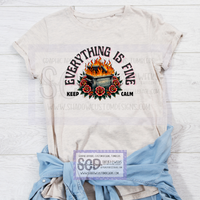 Dumpster Everything is Fine Shirt