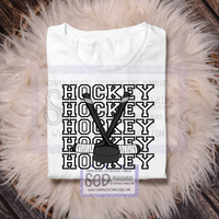 Stacked Hockey Shirt