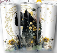 Black Cat Tumbler