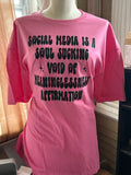 Soul Sucking Social Media Shirt