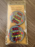 True Crime Car Coaster Set