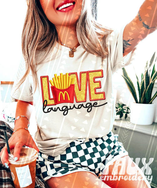 Love Language McD Shirt