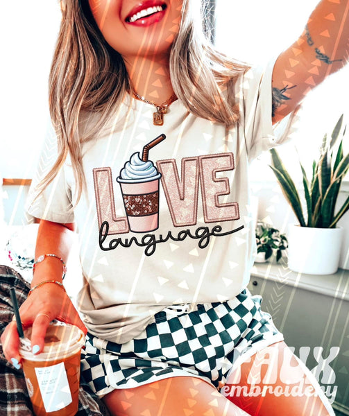 Love Language Coffee Shirt