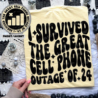 Survived Great Cellphone Outage Shirt