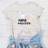 Mama Unicorn Shirt