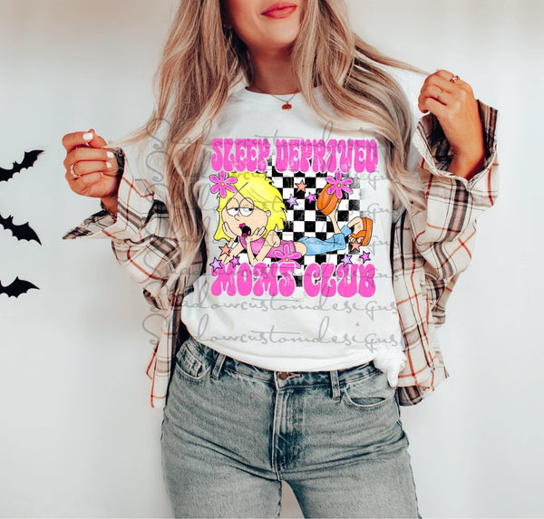 Sleep Deprived Mom's Club LM Shirt