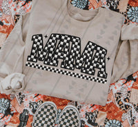 Checkered Mama Shirt