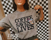 Coffee Saves Lives Shirt