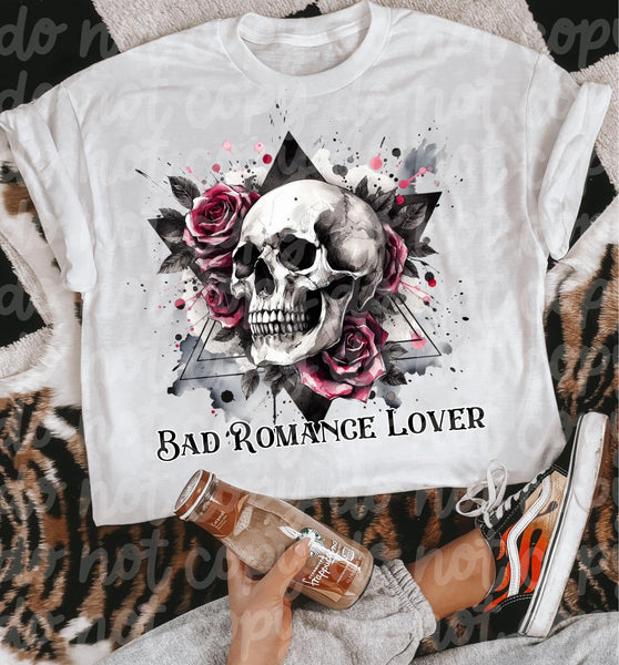 Skull Bad Romance Lover Shirt