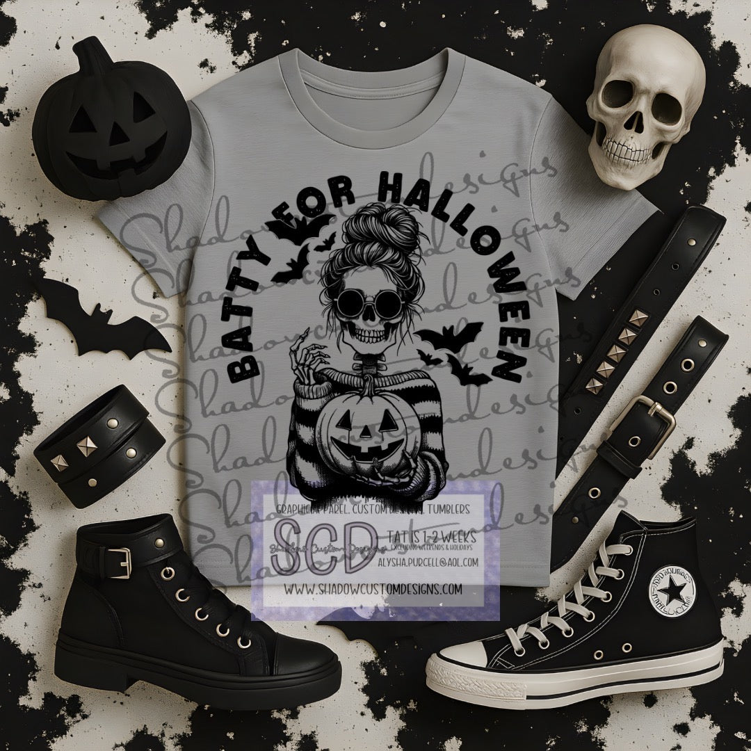 Batty For Halloween Shirt