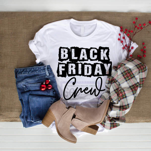 Black Friday Crew Shirt